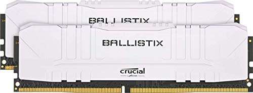 Crucial Ballistix 2X16GB DDR4 3200c16 Wit (BL2K16G32C16U4W)