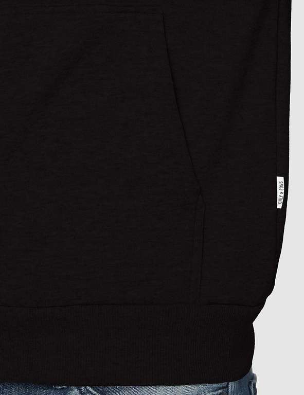 Only & Sons Onsceres Life heren Full zip hoodie zwart voor €10,50 @ Amazon NL