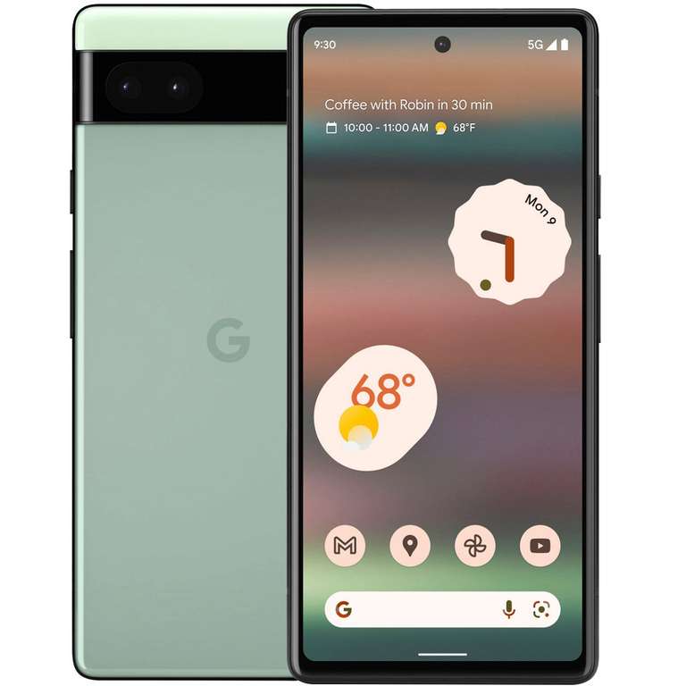 Google Pixel 6a groen