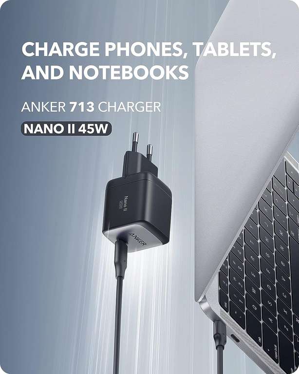 Anker Nano II 45W snelle oplader voor €24,99 @ Amazon NL