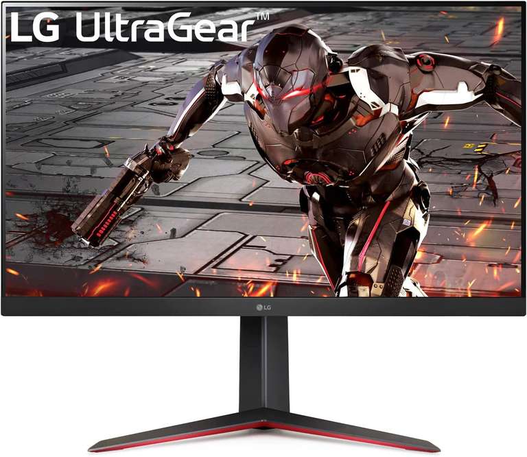LG 32GN650B-AEU - LG UltraGear Gaming Monitor (Panel VA: 2560x1440p, 16:9, 350cd/m², 3000:1, 144Hz (O/C 165Hz), 5ms (MBR 1ms))