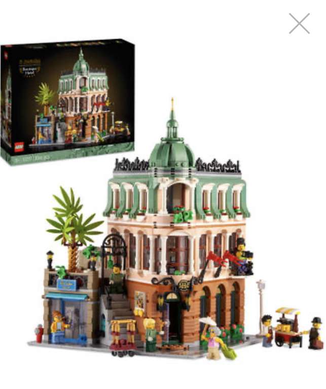 Lego 10297 Boetiek hotel (werkt met €20 kortingsbon = €159,99)
