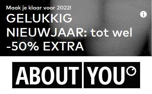 Tot 50% EXTRA korting bovenop de sale tot 73% @ About You