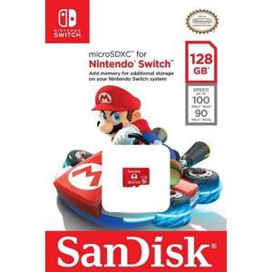 SanDisk MicroSD kaart Nintendo Switch 128 GB
