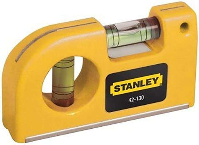Stanley Pocket waterpas (magnetisch, horizontale/verticale libellen)