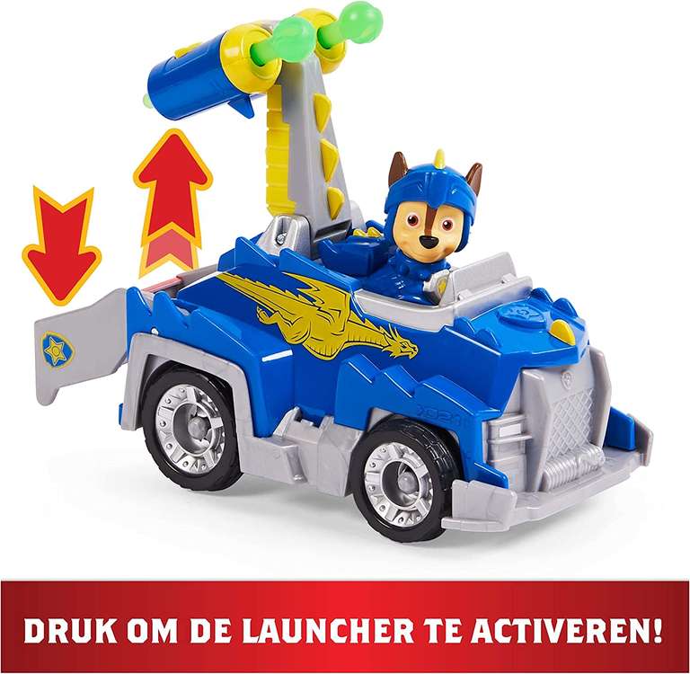 Paw Patrol Rescue Knights Marshall (of andere) speelgoedvoertuig + figuur voor €7,99 @ Amazon NL
