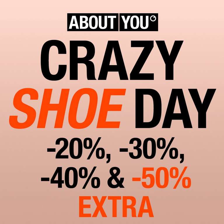 Alleen vandaag: 20-50% (extra) korting op schoenen @ About You