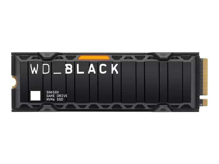 WD Black SN850X Heatsink - 2TB - Geschikt voor PS5