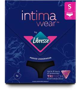 Libresse intimawear menstruatie ondergoed in verschillende maten