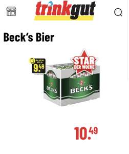 (Grensdeal) Kratje Becks bier 20 of 24 flesjes