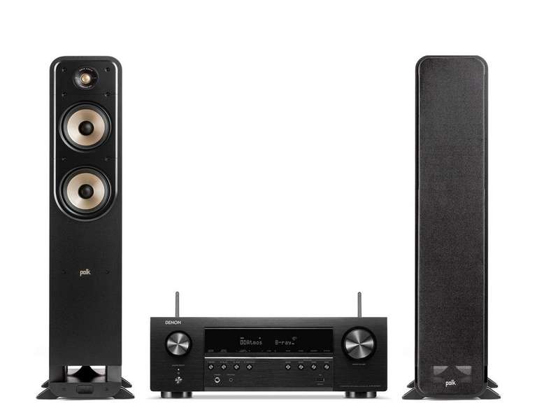 Denon 7.2 AVR-S760H + Polk Signature Elite ES55 Speakers €799 bij iBood