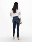 Only dames jeans Onlblush Life Mid Sk Ank Raw Rea811 Noos