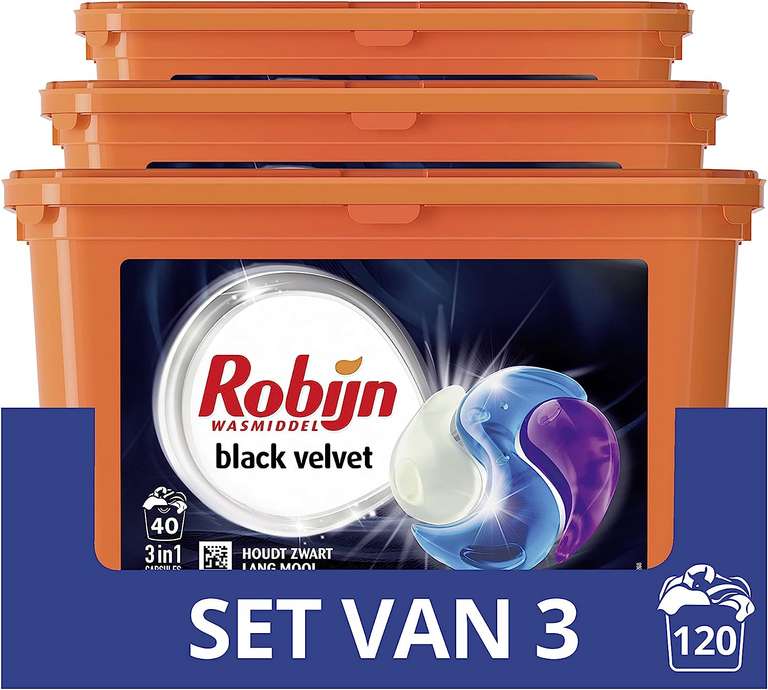 Robijn Black Velvet 120 Wascapsules
