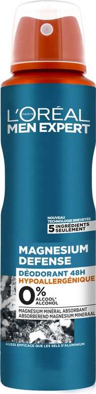 L'Oréal Paris Men Expert Magnesium Defense 48H deodorant 150ml 1+1 @ Etos