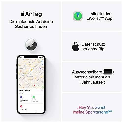 Apple AirTag (per stuk) @ amazon.de