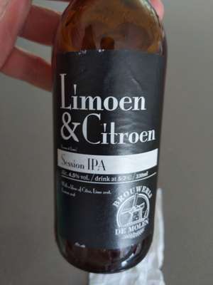 [LOKAAL Didam] Brouwerij De Molen Limoen&Citroen Session IPA bier.