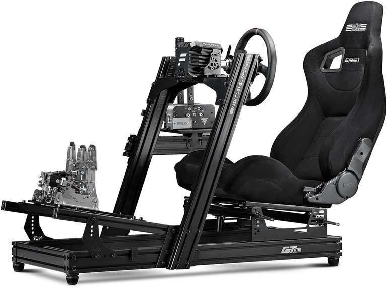 Next Level Racing GT Elite Aluminium Simulator Cockpit Front & Side Mount Edition voor €317,20 @ Amazon NL