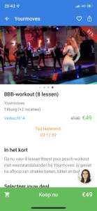 BBB workout 8 lessen