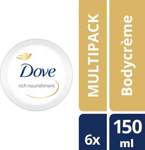 Dove Rich Nourishment Bodycrème - 6 x 150 ml - Voordeelverpakking