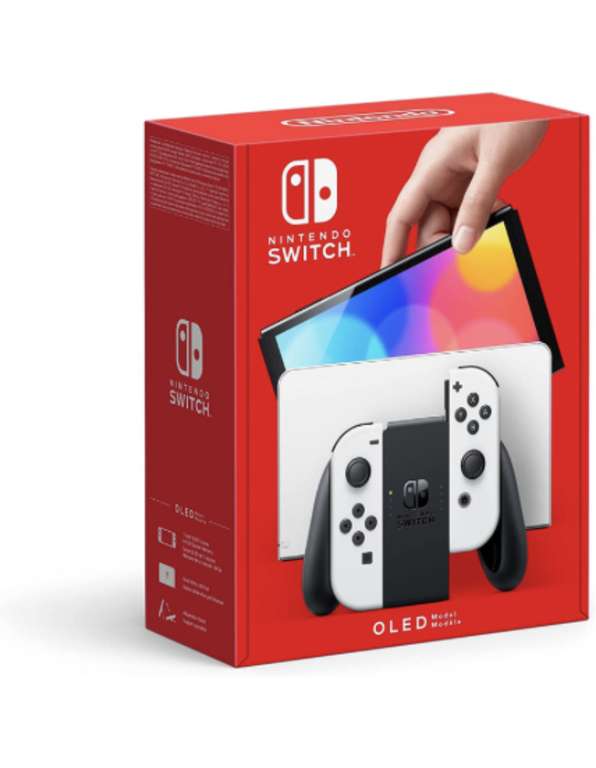 Nintendo Switch-console (OLED-model) Wit