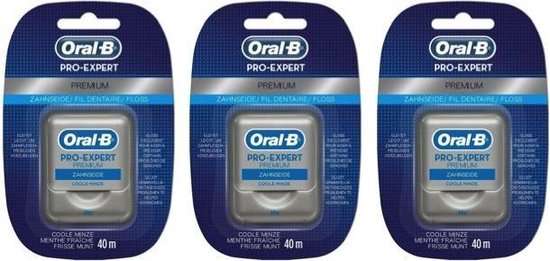 Oral-B Pro-Expert Premium Flosdraad - 3 x 40 m