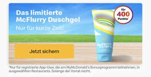 McDonalds McFlurry Douchegel [GrensDeal Duitsland]