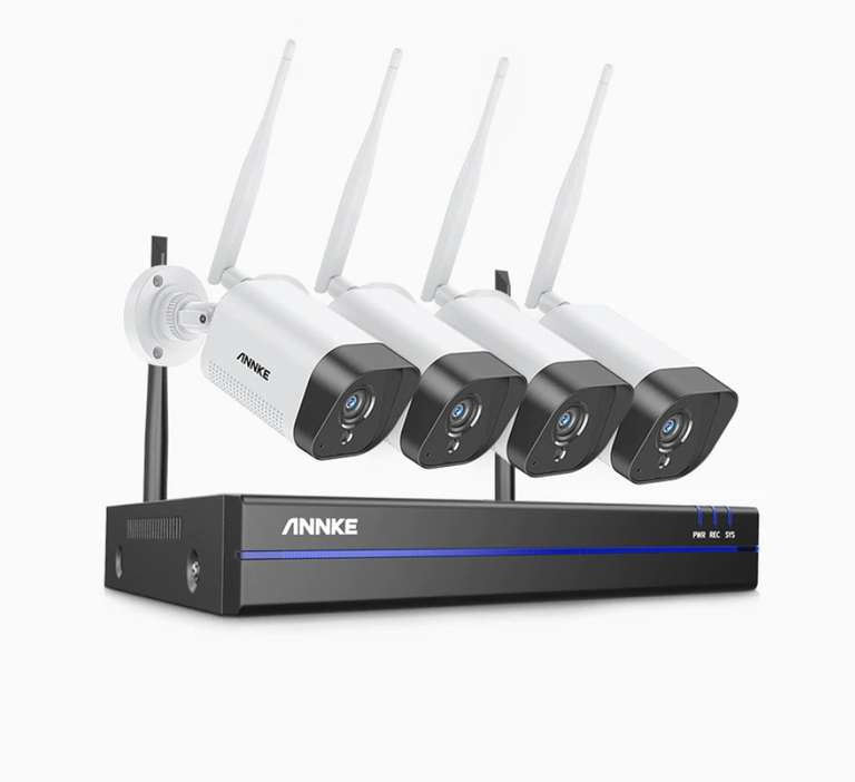 Annke WS300 2K 8 Kanaals NVR beveiligingscamera systeem voor €143,99 @ Annke