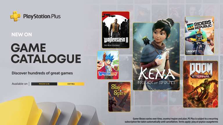 PlayStation Plus Extra en Premium lineup voor April