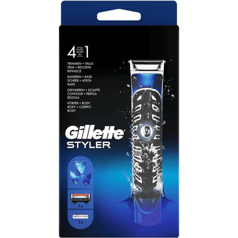 Gillette 4-in-1 Precision Body- en Baardtrimmer nu te koop met 50% korting bij Etos