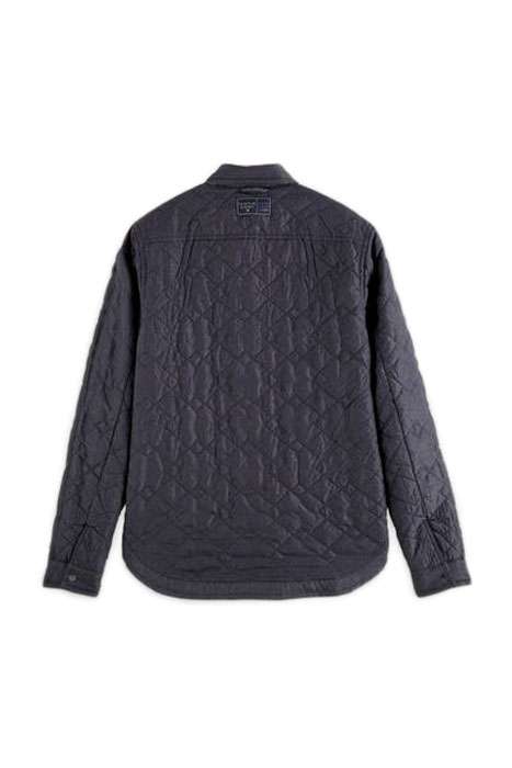 Scotch & Soda reversible quilted shirt / shacket