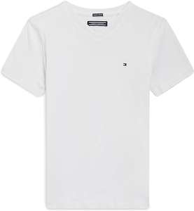 Tommy Hilfiger jongens (74 - 176) - Basic T-shirt (Donkerblauw/wit/babyblauw)