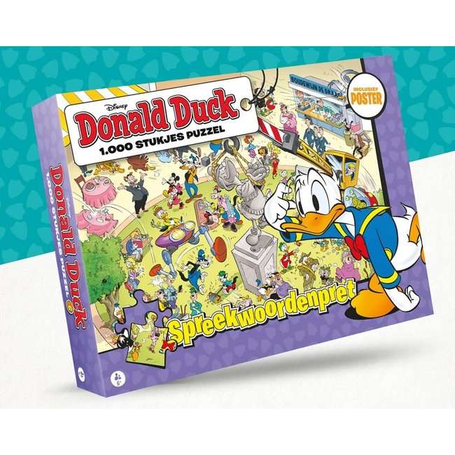 Donald Duck Legpuzzels - 1000 stukjes voor €3,75 @ Boekenvoordeel