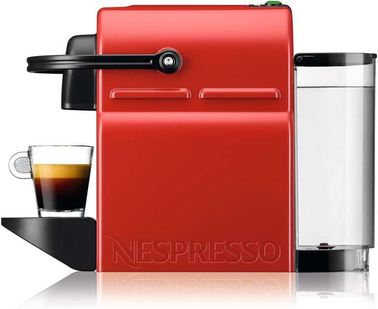 Krups Nespresso Inissia rood / wit