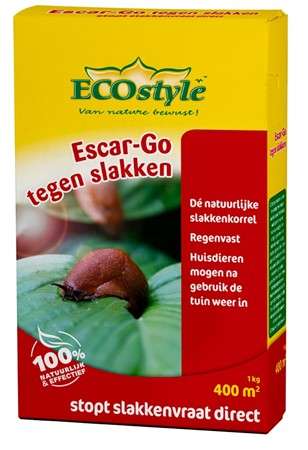 ECOstyle Escar-Go Slakkenkorrels 1kg | Laagste prijsgarantie!
