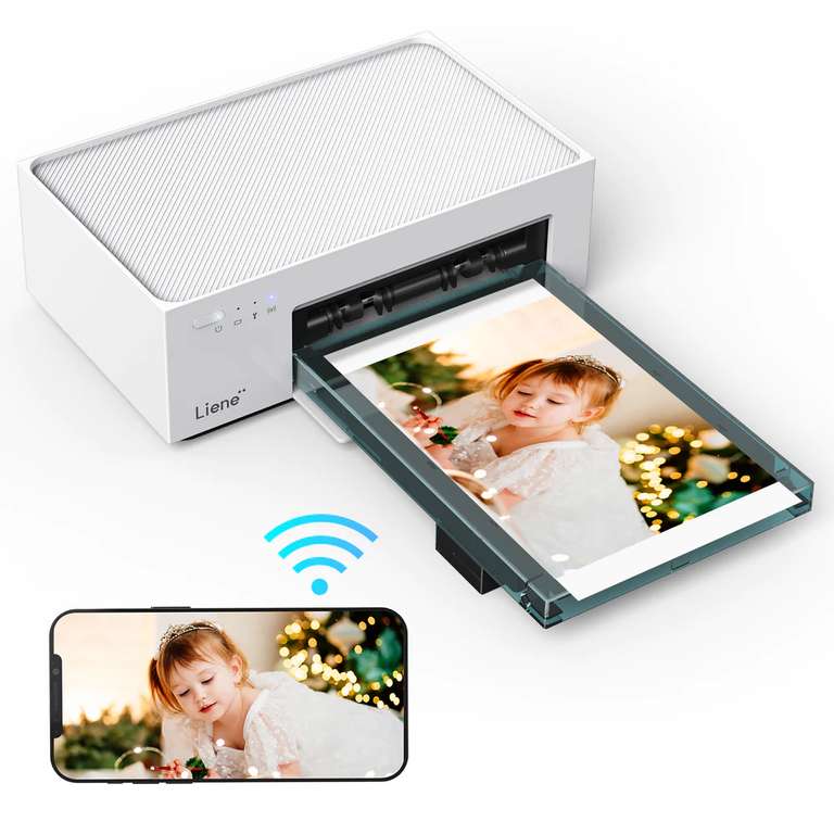 Liene Wireless Instant fotoprinter voor €74,39 @ Tomtop