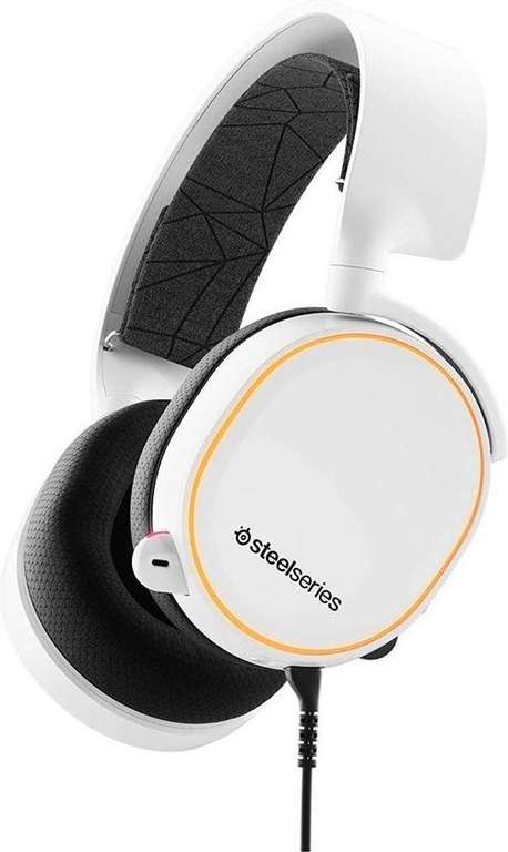 SteelSeries Arctis 5 RGB Gaming Headset - PC + PlayStation 5 - Wit