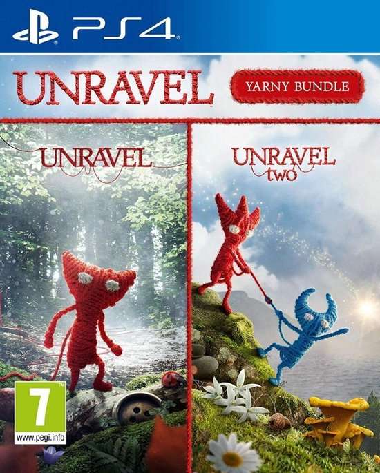 Unravel Yarny Bundle: Unravel 1 & 2 - PS4