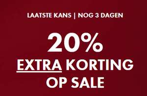 20% extra korting bovenop sale tot 83% @ WE Fashion