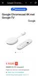 ALLEEN ODIDO KLANTEN! Google Chromecast 4k met Google tv