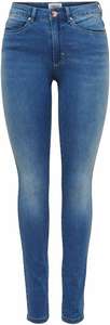 ONLY high waist dames skinny jeans light medium blue voor €9 @ Amazon.nl