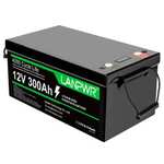 LANPWR 12V 300Ah LiFePO4 Lithium batterij @ Geekbuying
