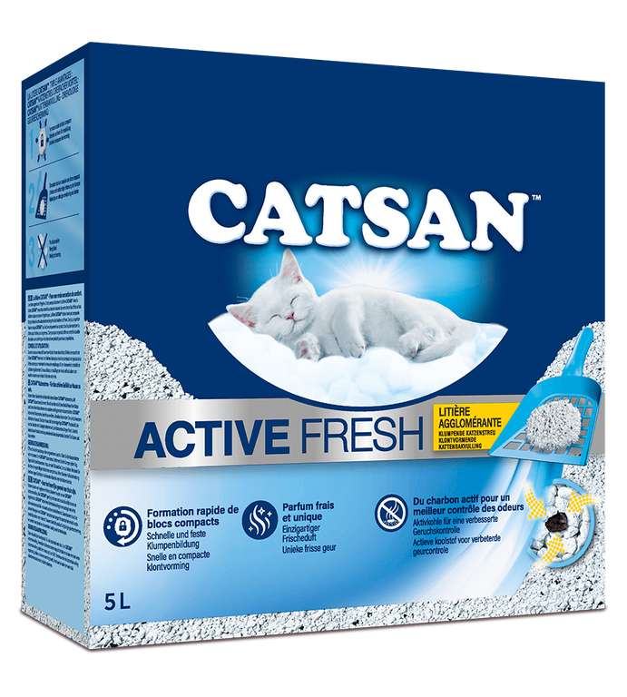 Catsan active fresh Kattenbakvulling