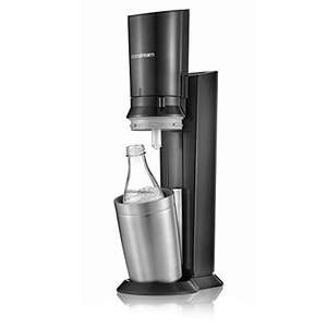 SodaStream Crystal 2.0 Sodamaker mét CO2-cilinder en 2 glazen karaffen