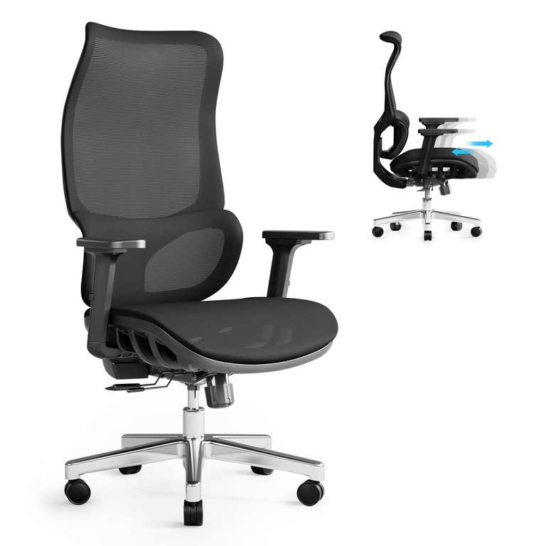 JOYFLY ergonomisch bureaustoel, herman miller stijl - 150 kg draagkracht