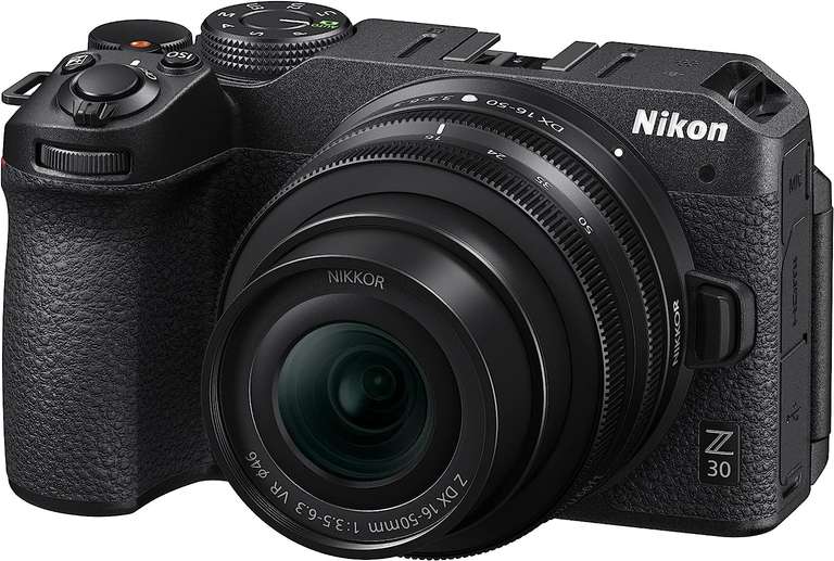 Nikon Z30 Systeemcamera + Nikkor Z DX 16-50mm F/3.5-6.3 VR objectief