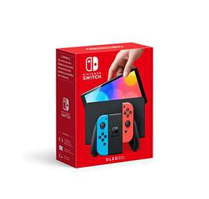 Nintendo Switch (OLED-model) Neon blauw/rood, Witte en Mario editie