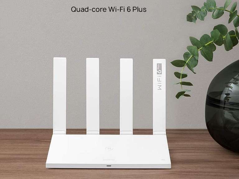 Huawei WiFi AX3 Wifi 6 Plus quad-core router voor €29,95 @ iBOOD