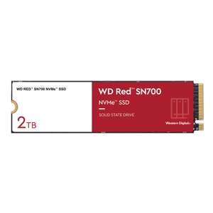 WD Red SN700 NVMe SSD 2 TB twee stuks voor €260,78 @ Western Digital