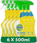 Dettol Power en Fresh Allesreiniger Spray Citrus 6 x 500 ml