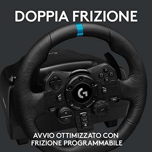 Logitech G923 TRUEFORCE PS version - Racing Wheel and Pedals - 227.66 including shipping [Amazon.it]